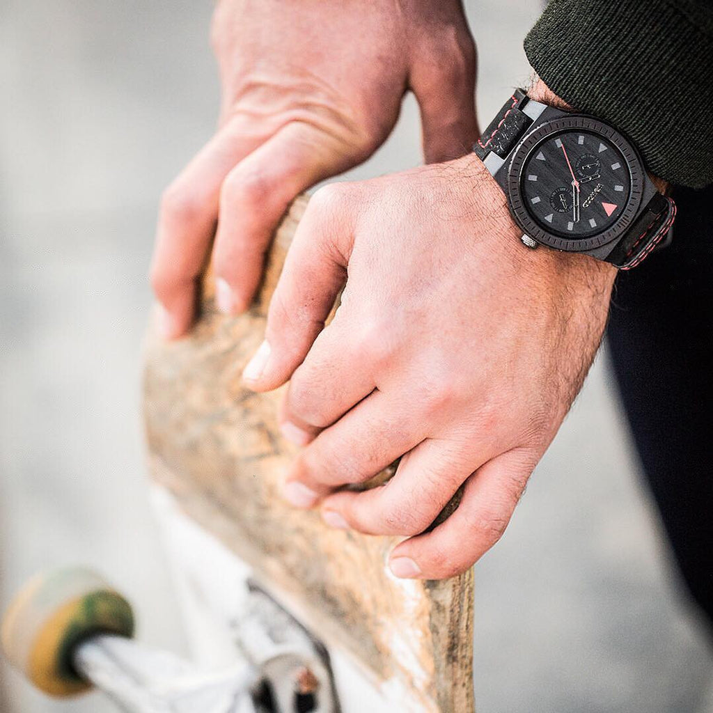 Leo Leather LTD Watch - Leather Terra Black