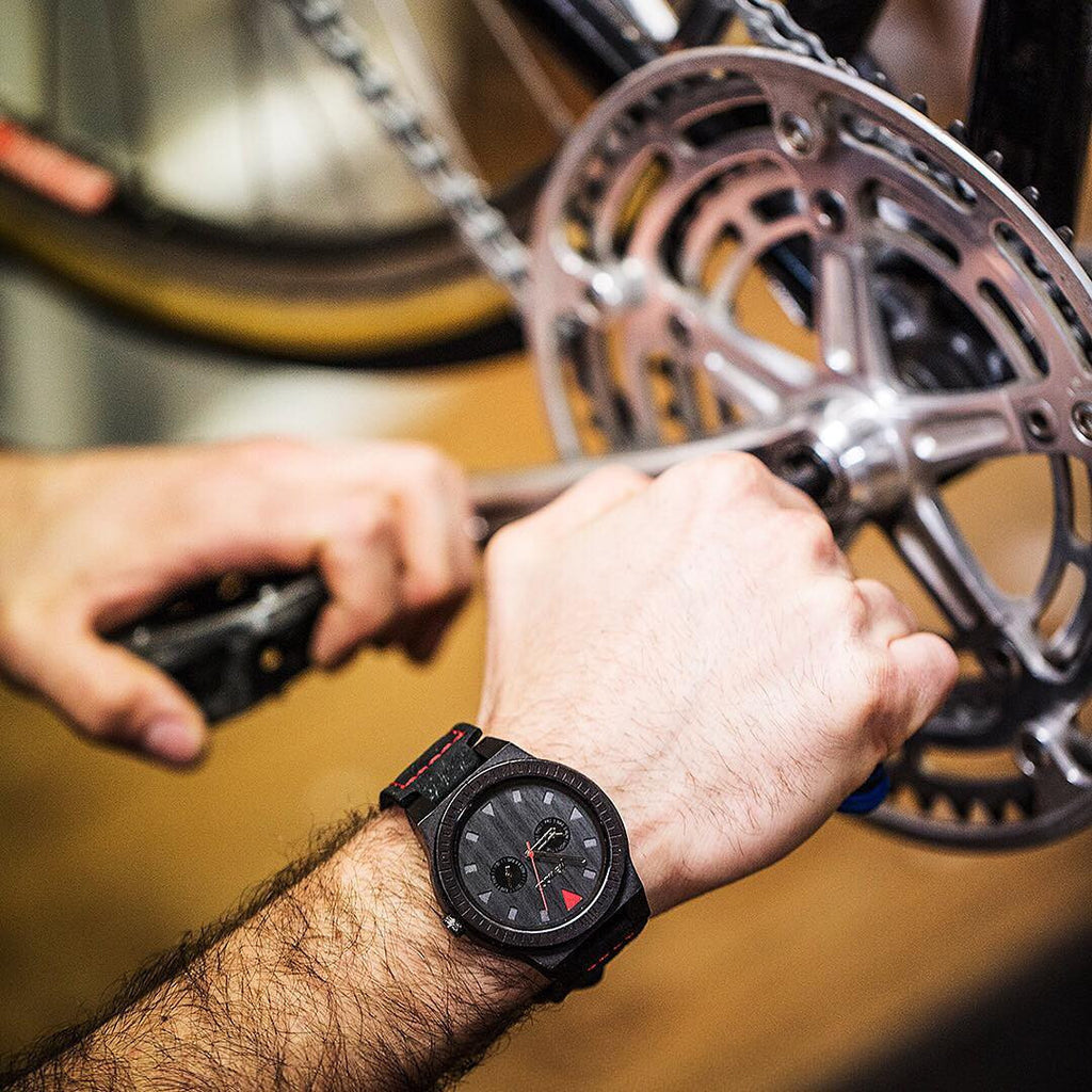 Leo Leather LTD Watch - Leather Terra Black