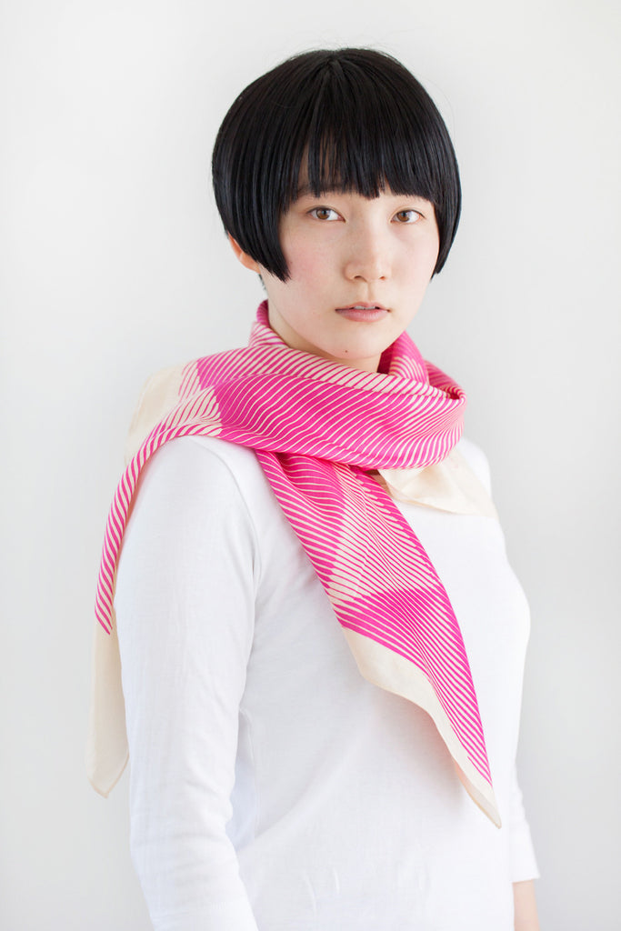 Folded Paper Pink
