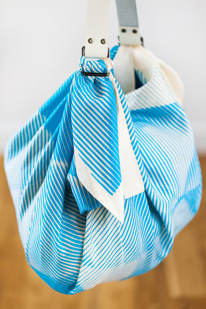 Folded Paper Blue