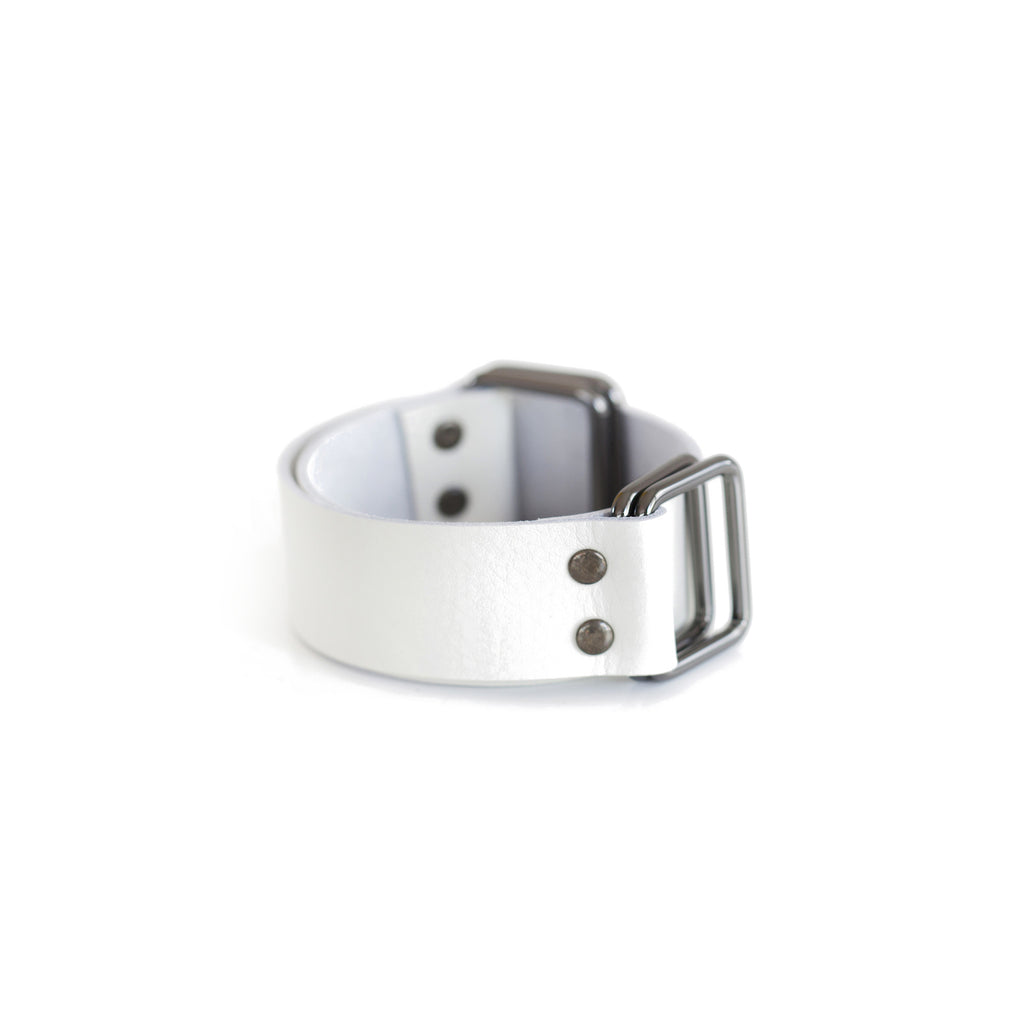 Leather Strap White Leather Strap White
