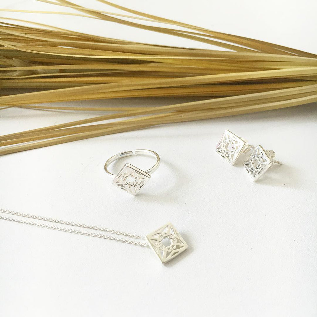 Lao Ring - Sterling Silver