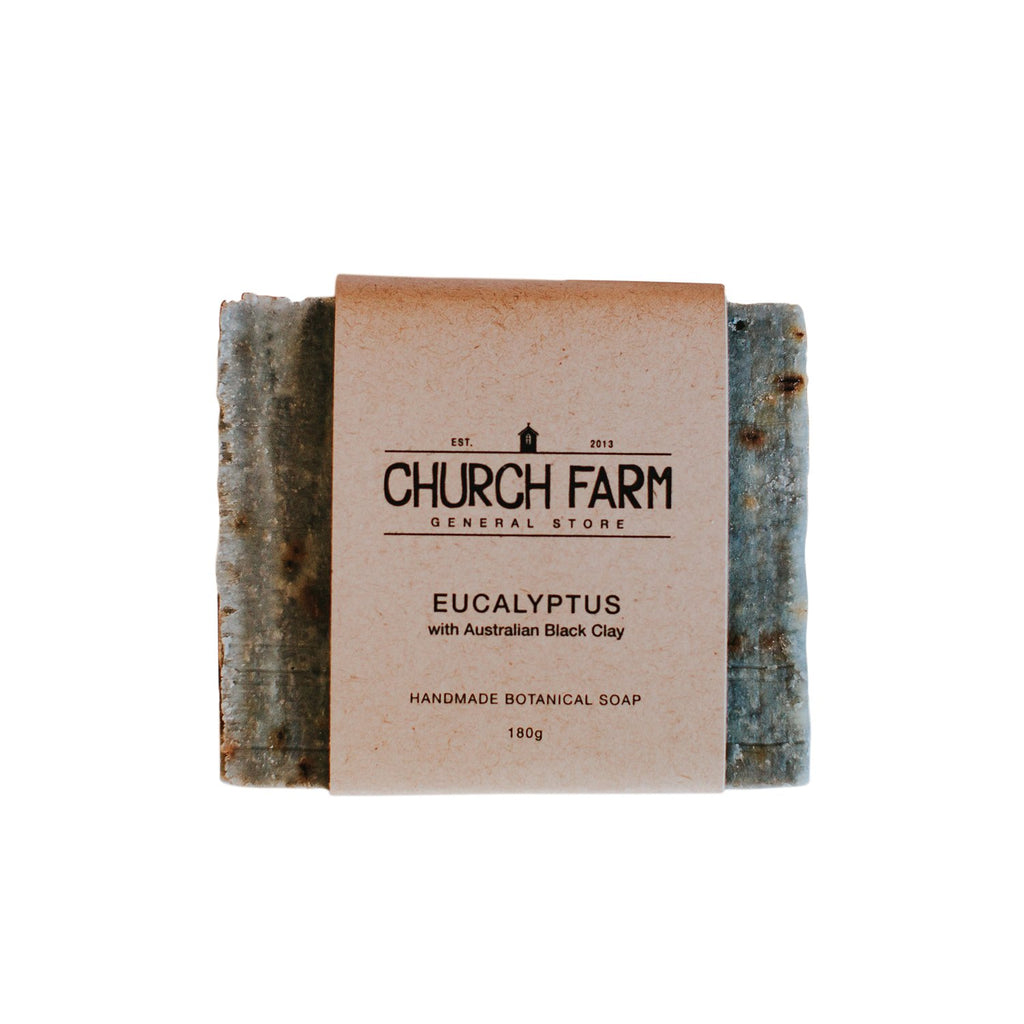 Eucalyptus with Australian Black Clay Soap Eucalyptus with Australian Black Clay Soap