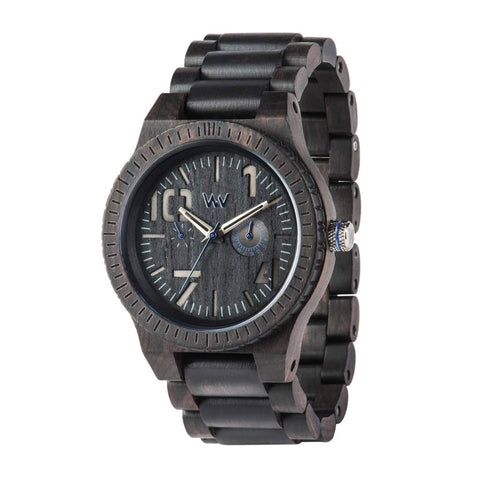 Oblivio Wood Watch - Black/Blue