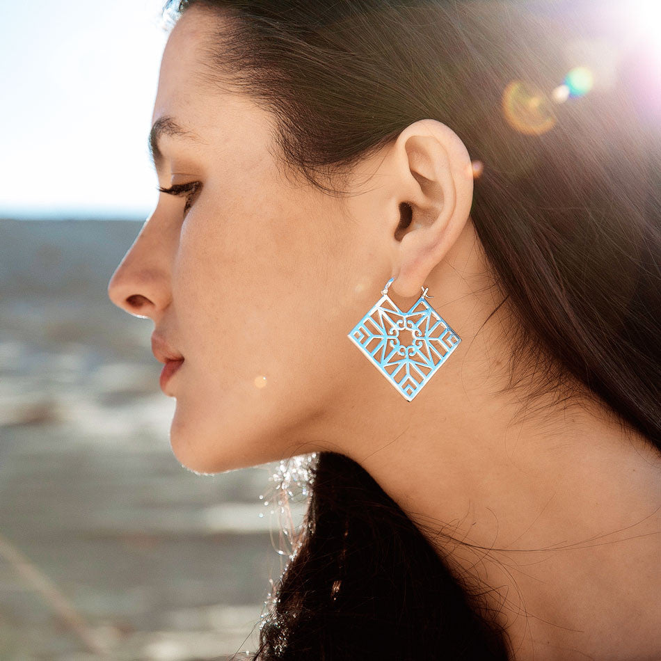 Bokeo Earrings - Sterling Silver