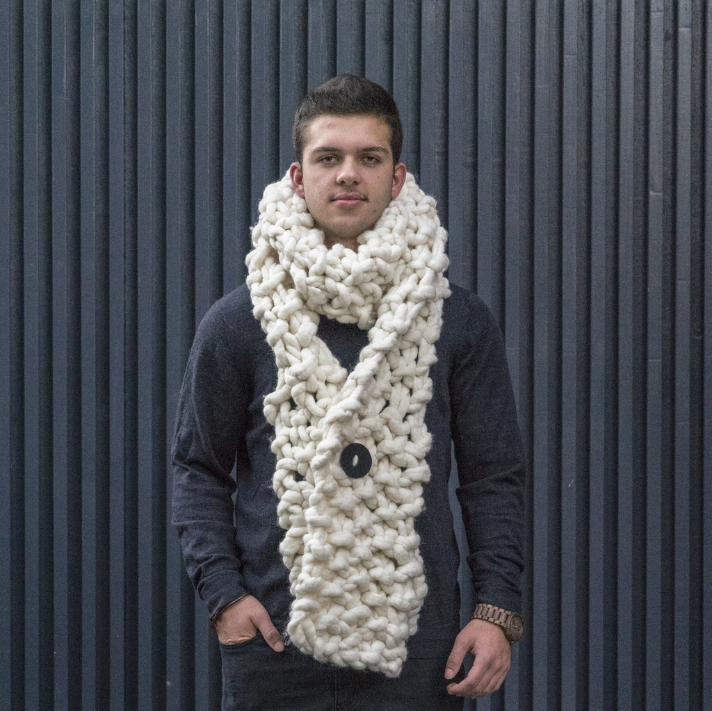 Aran Long Scarf