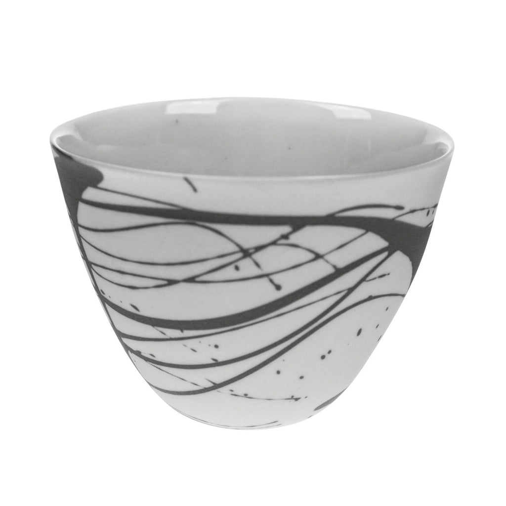 Round Bowl in Grey (Scribble Collection) Round Bowl in Grey (Scribble Collection)