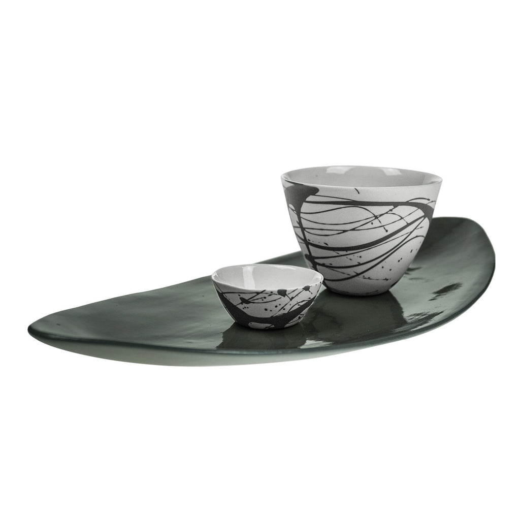 Small Bowl in Grey (Scribble Collection)