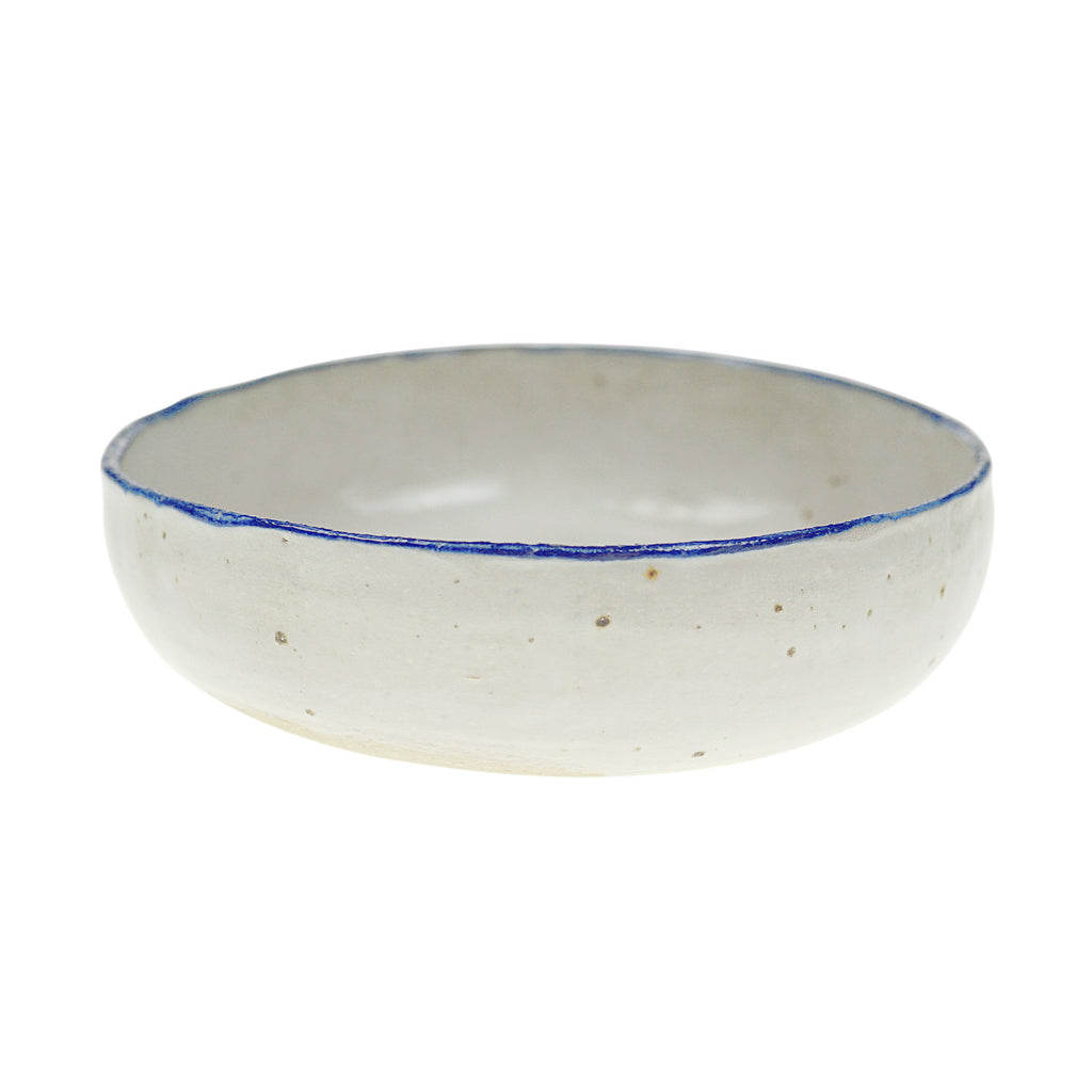 Moon Bowl - Blue Rim Moon Bowl - Blue Rim
