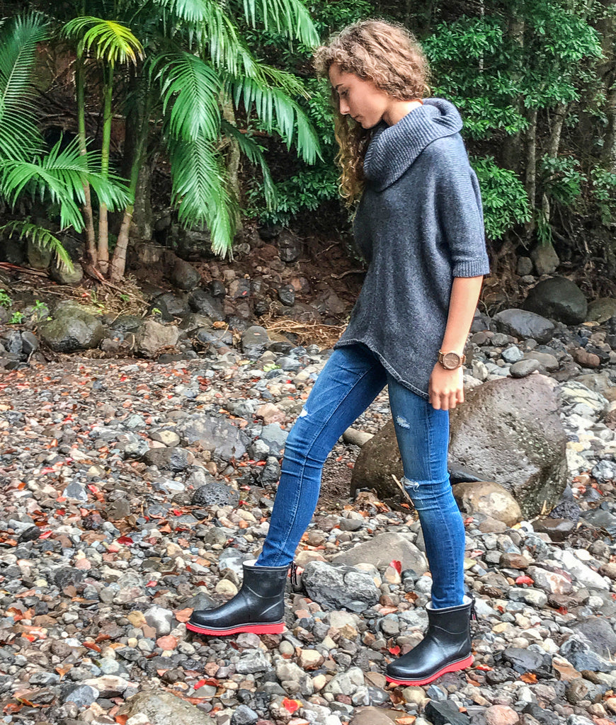 Short Rubber Boots