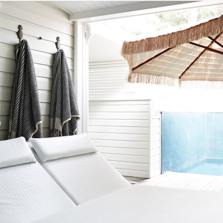 Monochrome Bath Towel