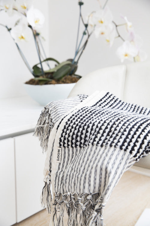 Monochrome Bath Towel