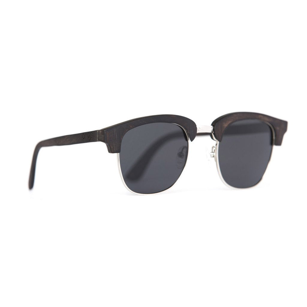 Declo Wood Sunglasses - Black Maple Polarised Declo Wood Sunglasses - Black Maple Polarised