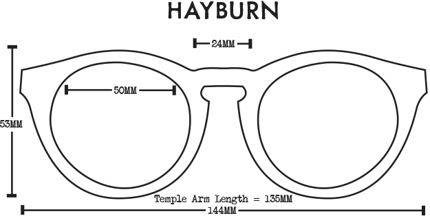 Hayburn Eco Sunglasses -  Black Polarised