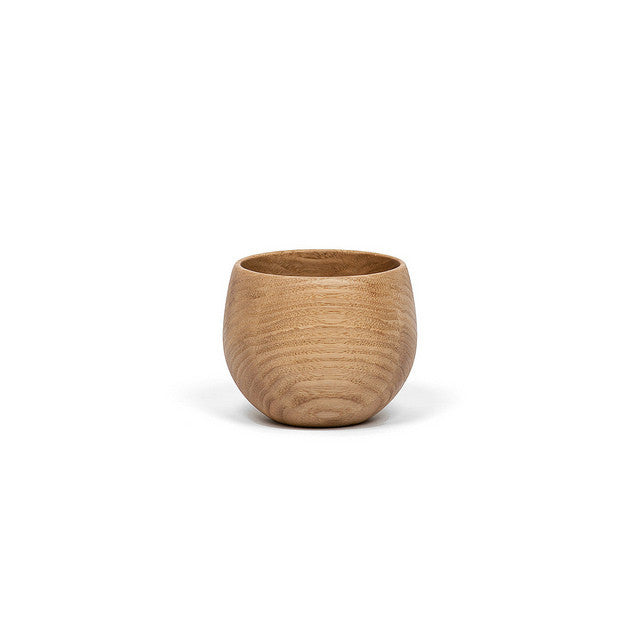 Small Round Cup - Chestnut Small Round Cup - Chestnut