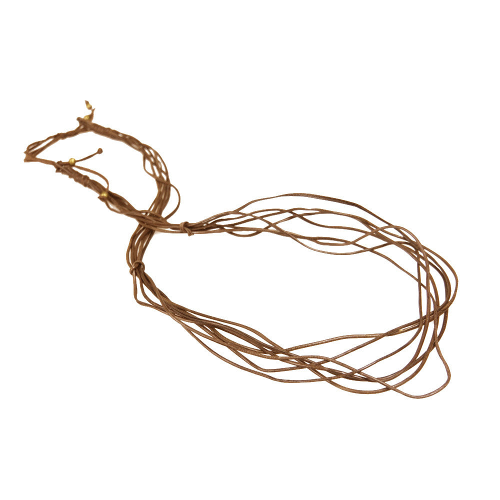 Vine Necklace - Tan Vine Necklace - Tan