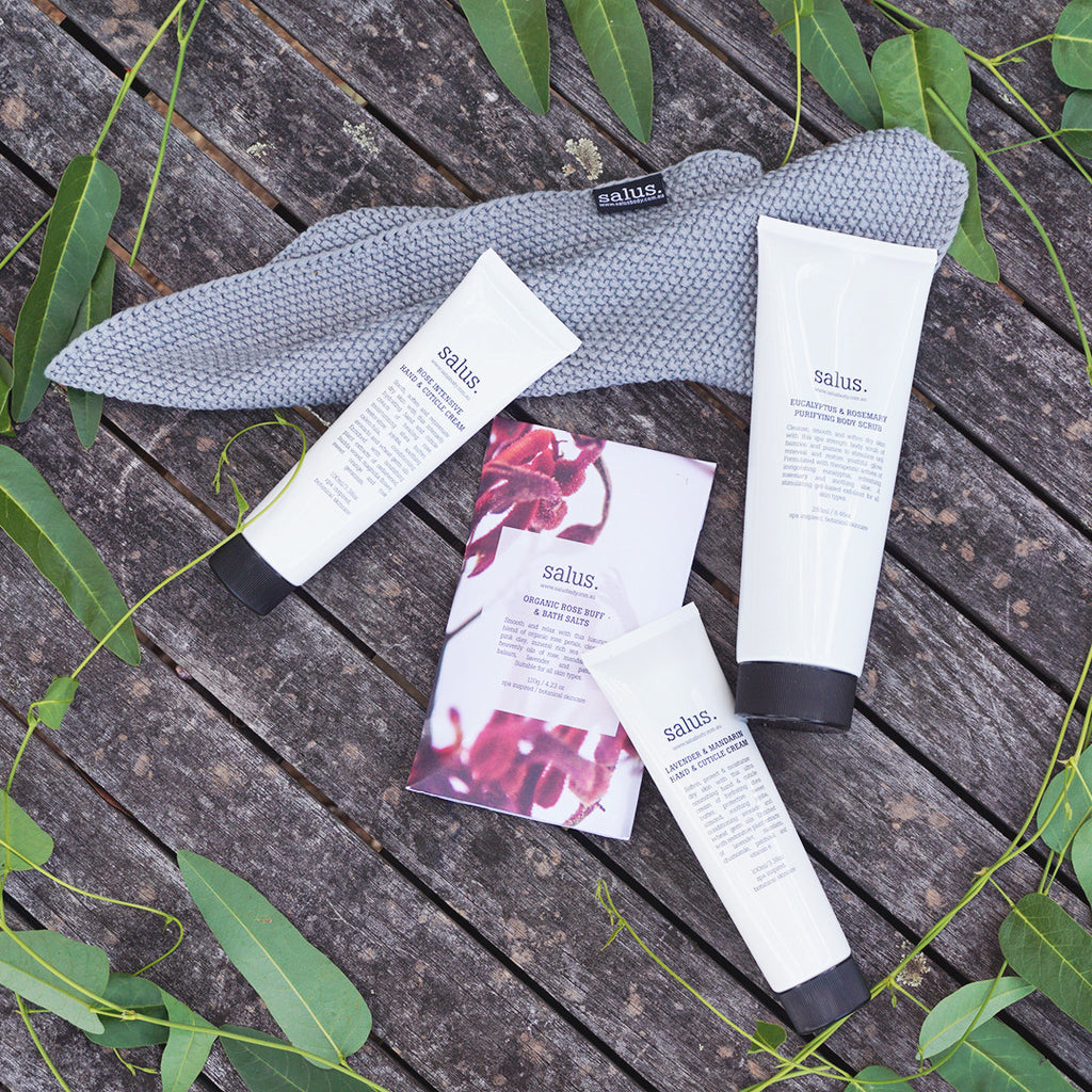 Organic Rose Buff & Bath Salts