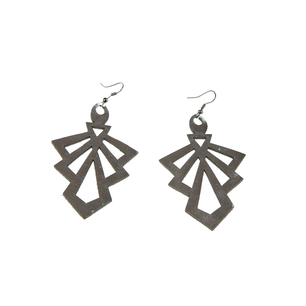 Aztec Earring Silver Aztec Earring Silver