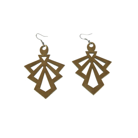 Aztec Earring Gold