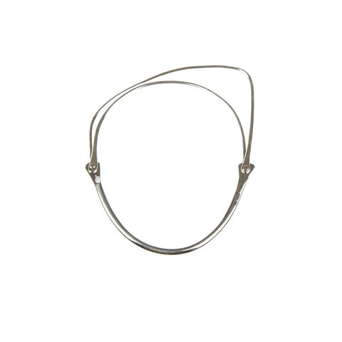 'Pure' Twin Silver Bangle no. 230