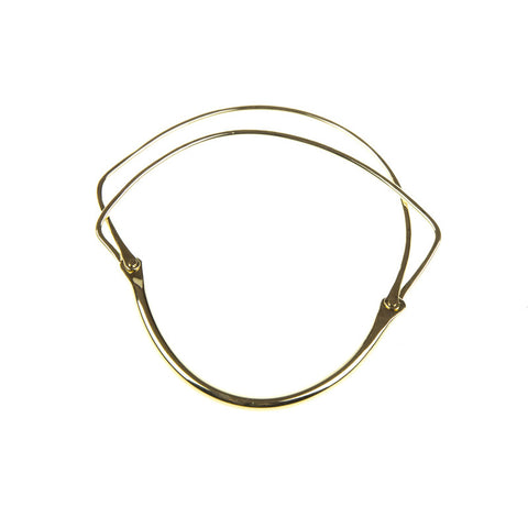 'Pure' Twin Silver Bangle no. 230