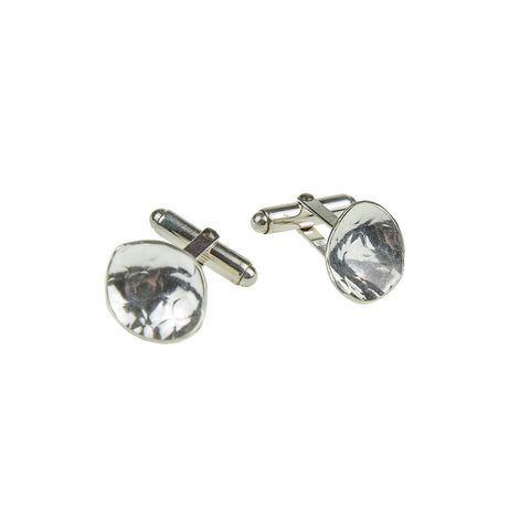 Dish Cufflinks Silver