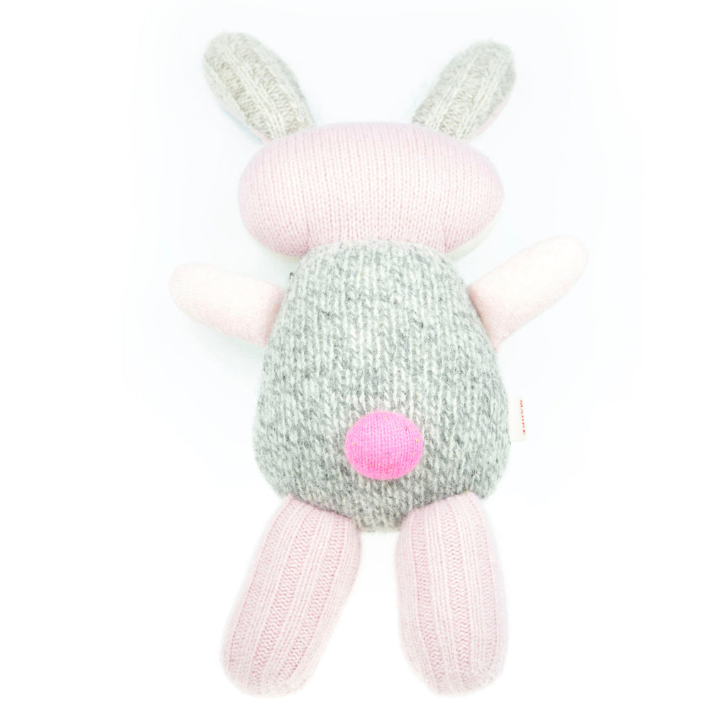 Bunny - Pink with Grey