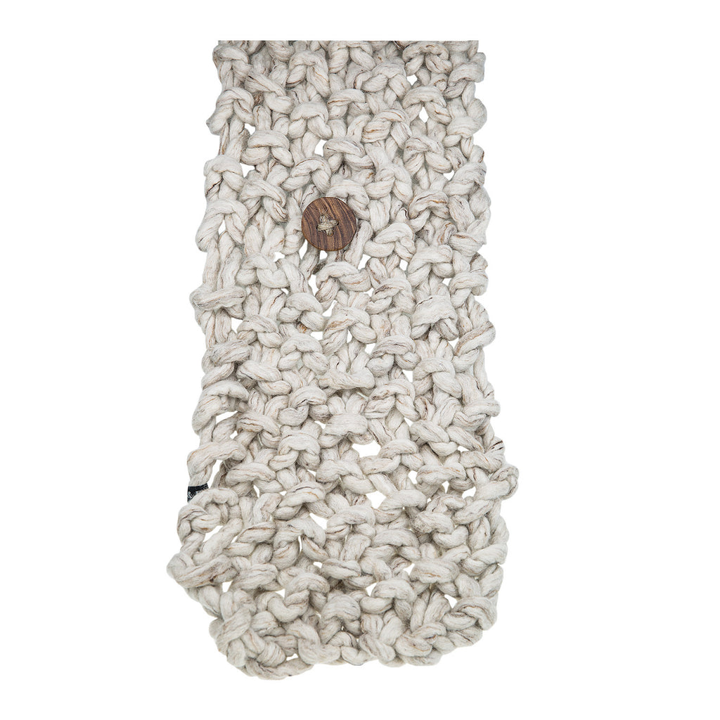 Linen Fleck Long Scarf