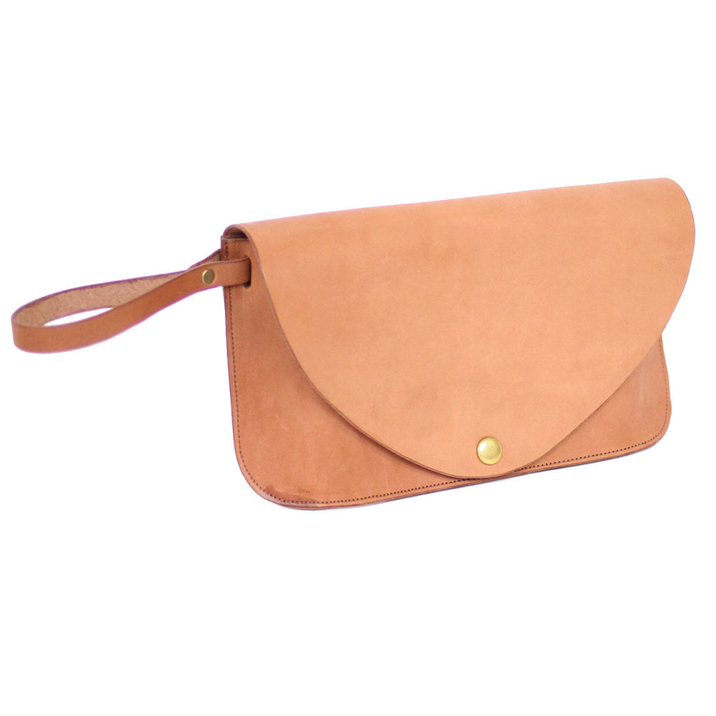 Ladies Clutch - Tan