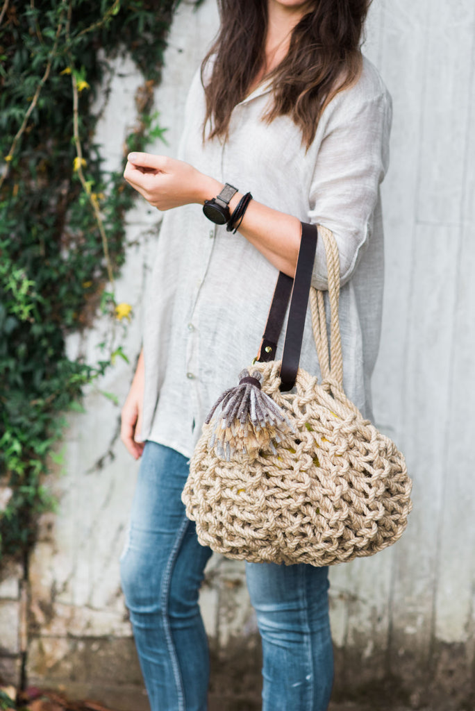 Torpedo Wood Watch - Choco Linen