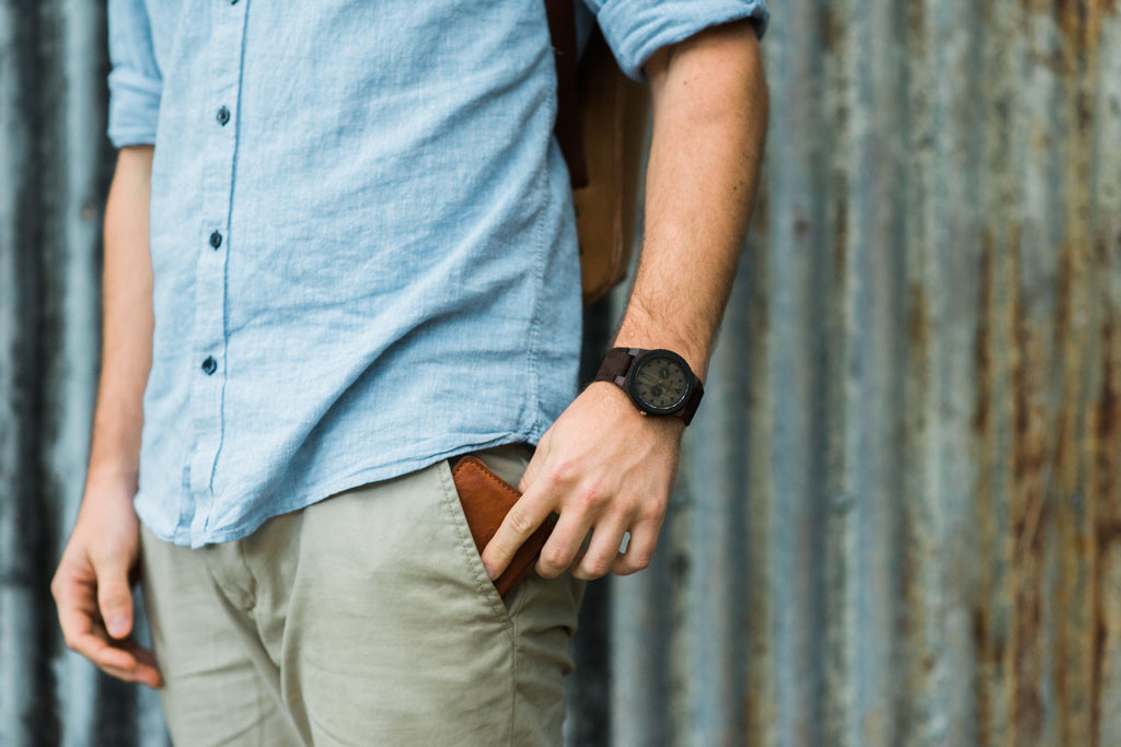 Leo Leather LTD Watch - Leather Chocolate