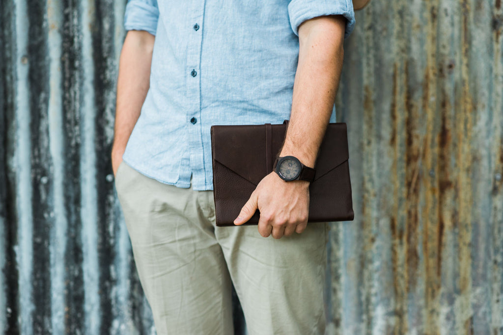 Leo Leather LTD Watch - Leather Chocolate