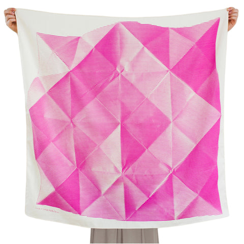 Folded Paper Pink