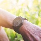 Oblivio Wood Watch - Black/Blue