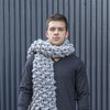 Silver Long Scarf