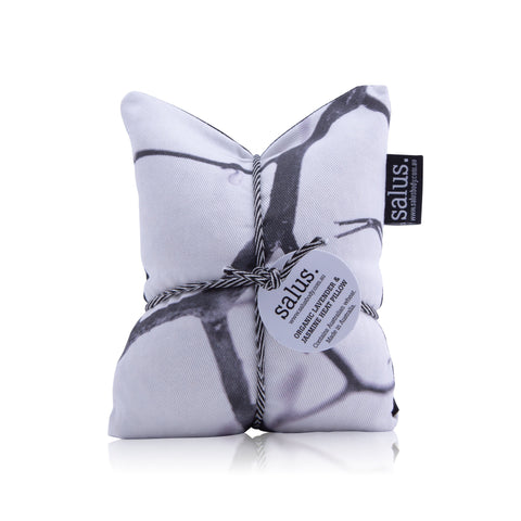 Organic Lavender & Jasmine Heat Pillow (Black & White)