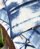 Shibori Blue Rectangle Cushion