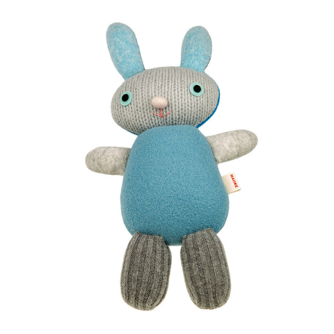 Bunny - Blue with Grey