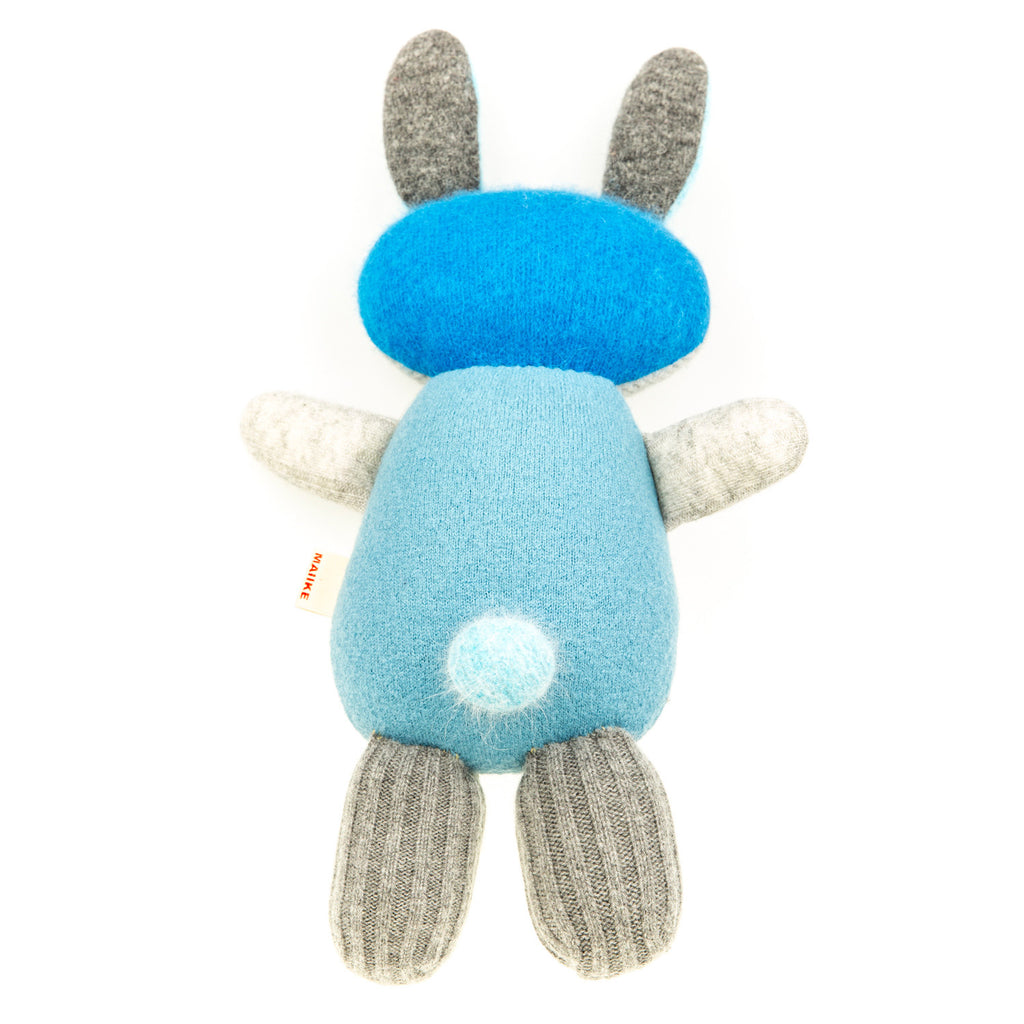 Bunny - Blue with Grey