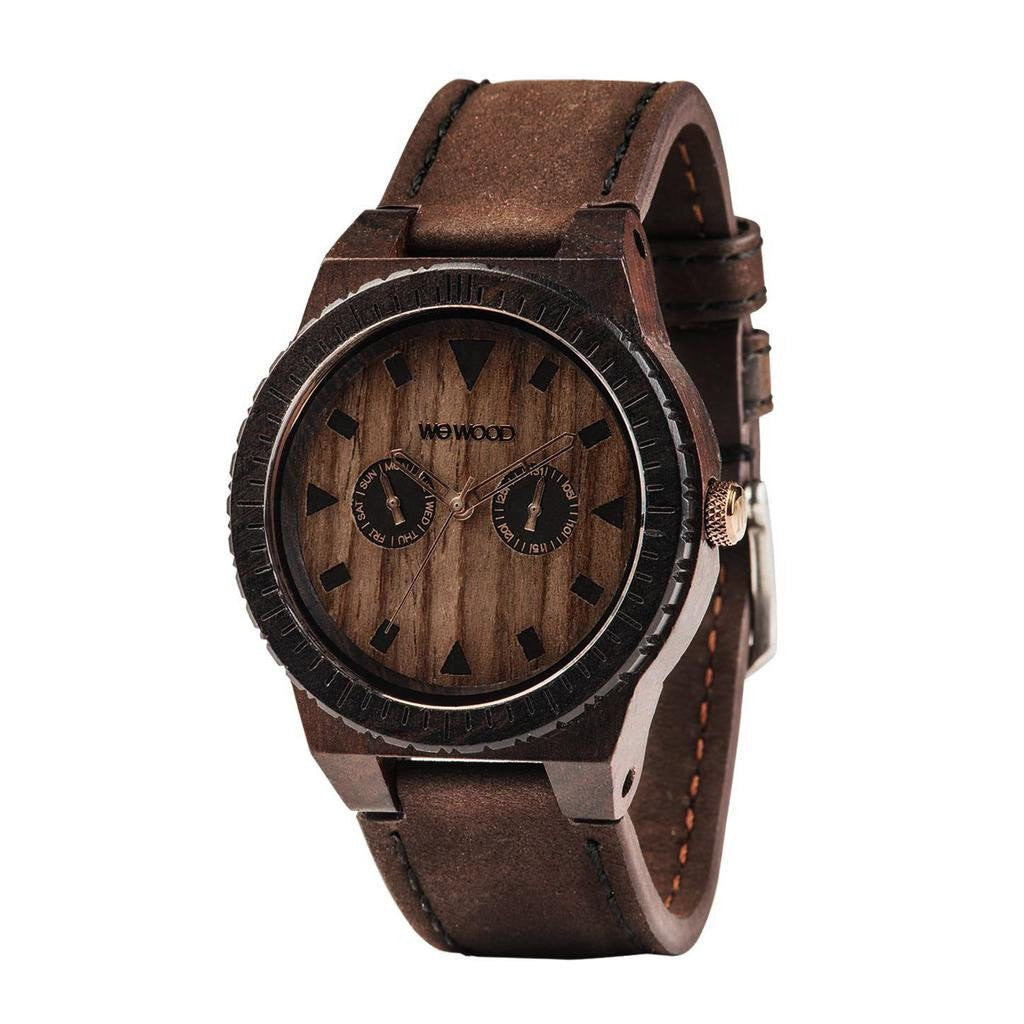 WeWOOD Moon Women's Black Watch 女性用 腕時計 WeWood Moon Crystal Black 70204300